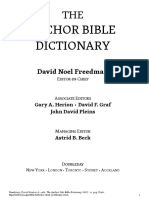 Anchor bible dictionary online free