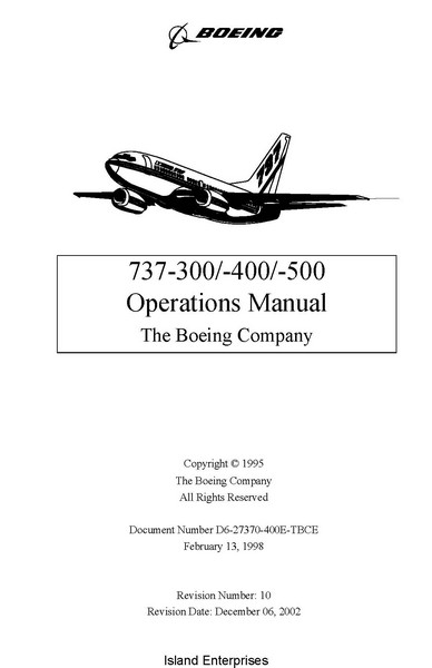 boeing 737 maintenance manual download