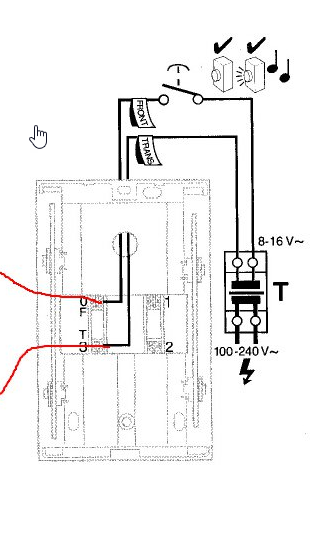 friedland door chime wiring instructions