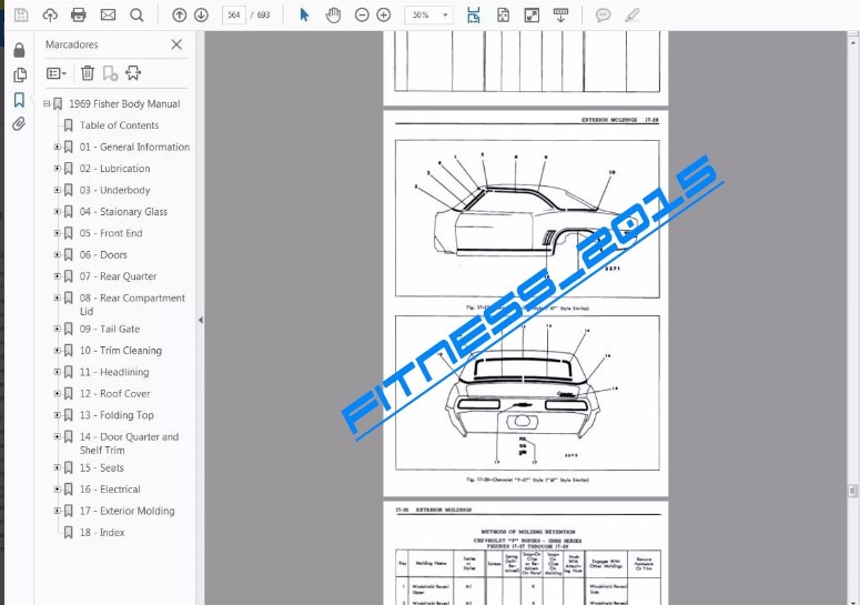 1969 camaro fisher body manual pdf