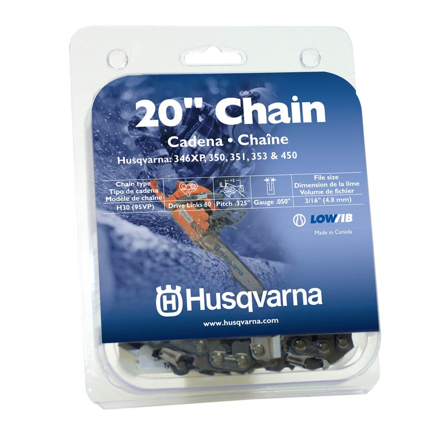 husqvarna chainsaw chain replacement instructions