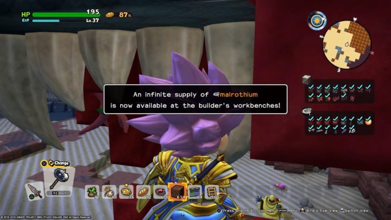 Dragon quest builders how to get water for spectacular spa