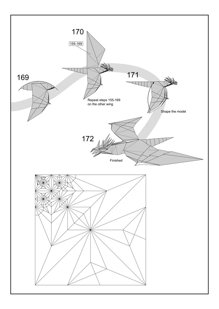 origami dragon instructions advanced pdf