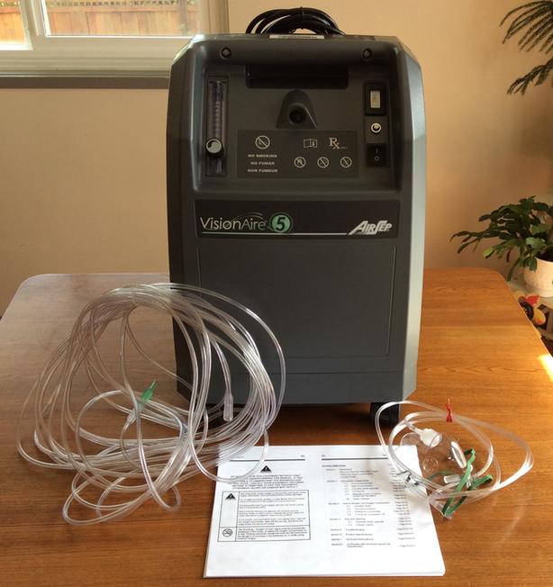 Visionaire 5 oxygen concentrator manual