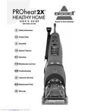 Bissell healthy home proheat manual