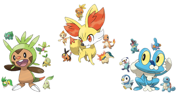 Pokemon x and y how to get all johto starters