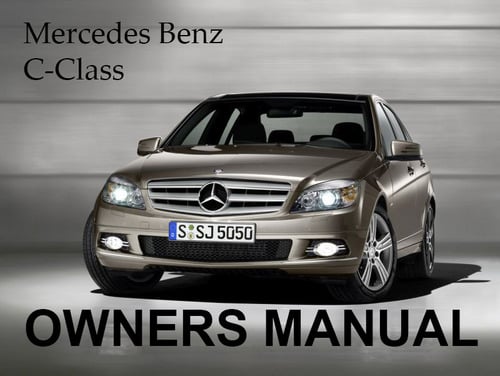 mercedes c class coupe owners manual pdf