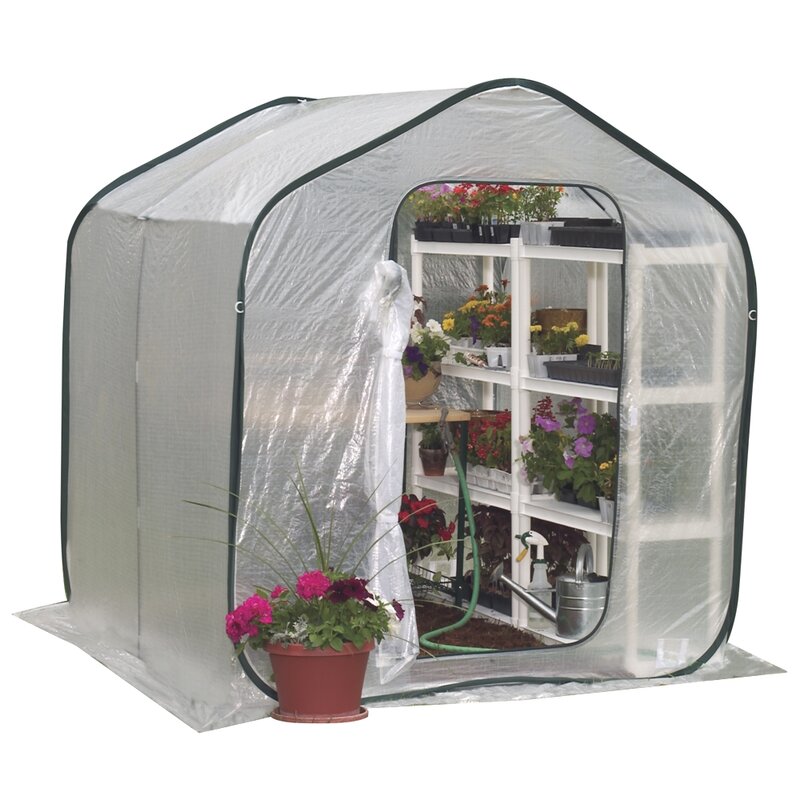 instructions for evergreen greenhouse 14 x 8 ft