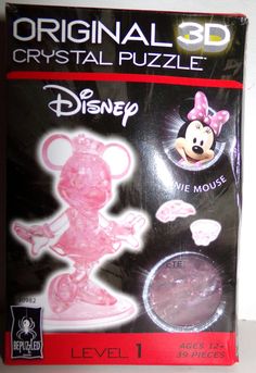original 3d crystal puzzle disney minnie mouse instructions
