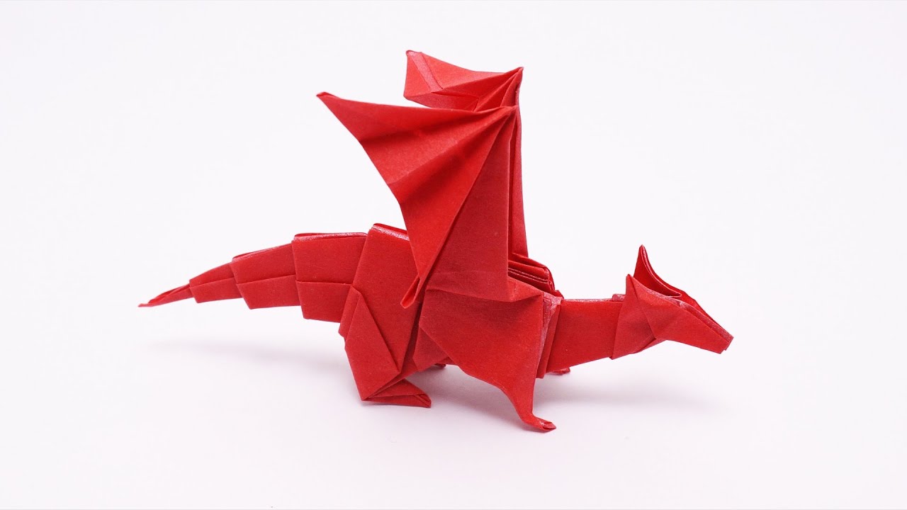 simple origami dragon instructions