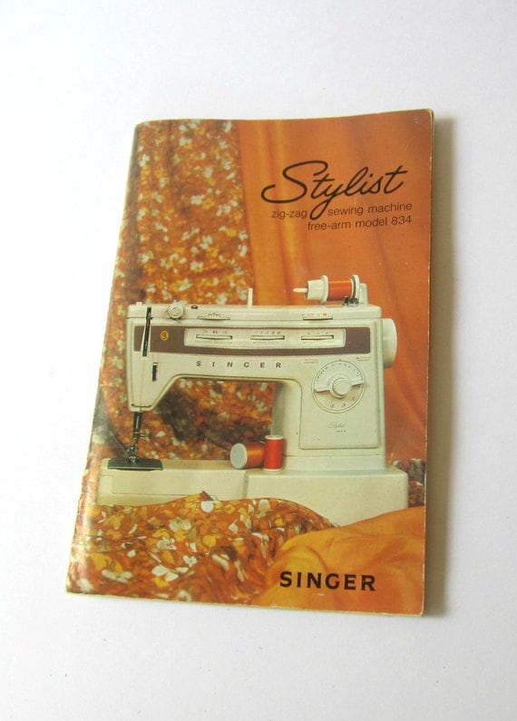 Pdf singer stylist 834 manual free