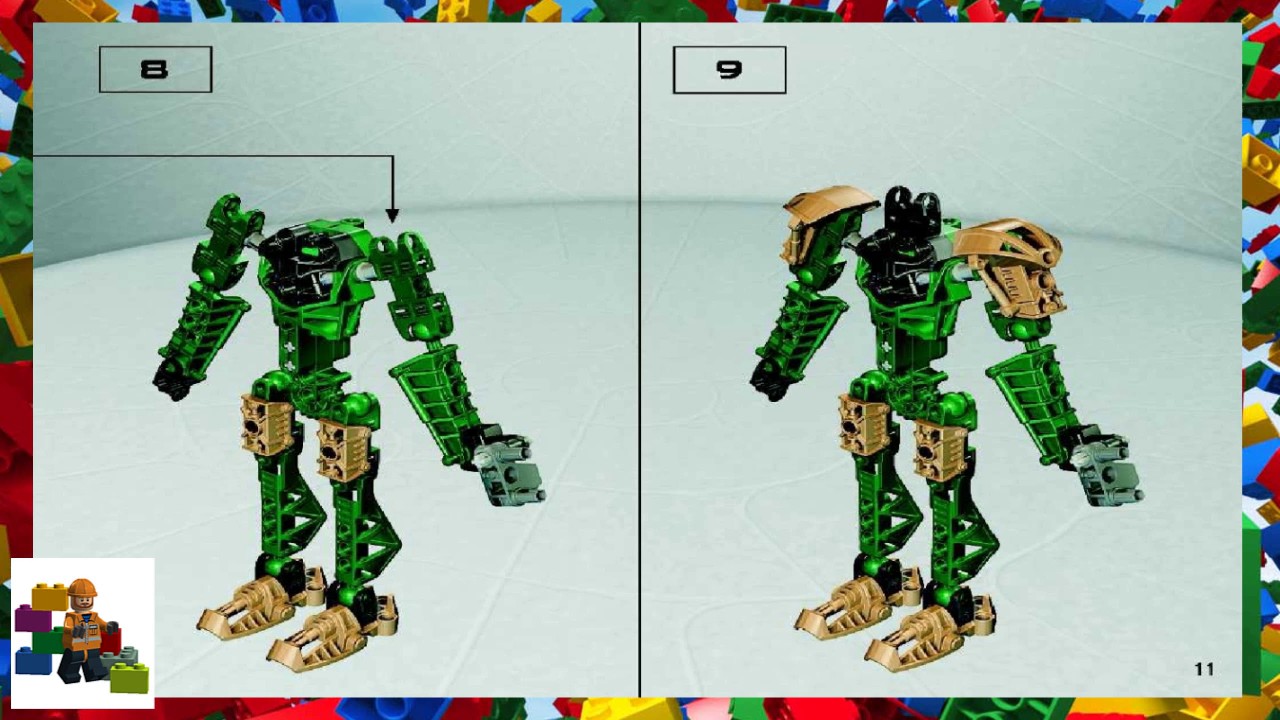 lego bionicle instructions 2015