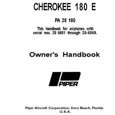 piper cherokee archer ii information manual pa-28-181