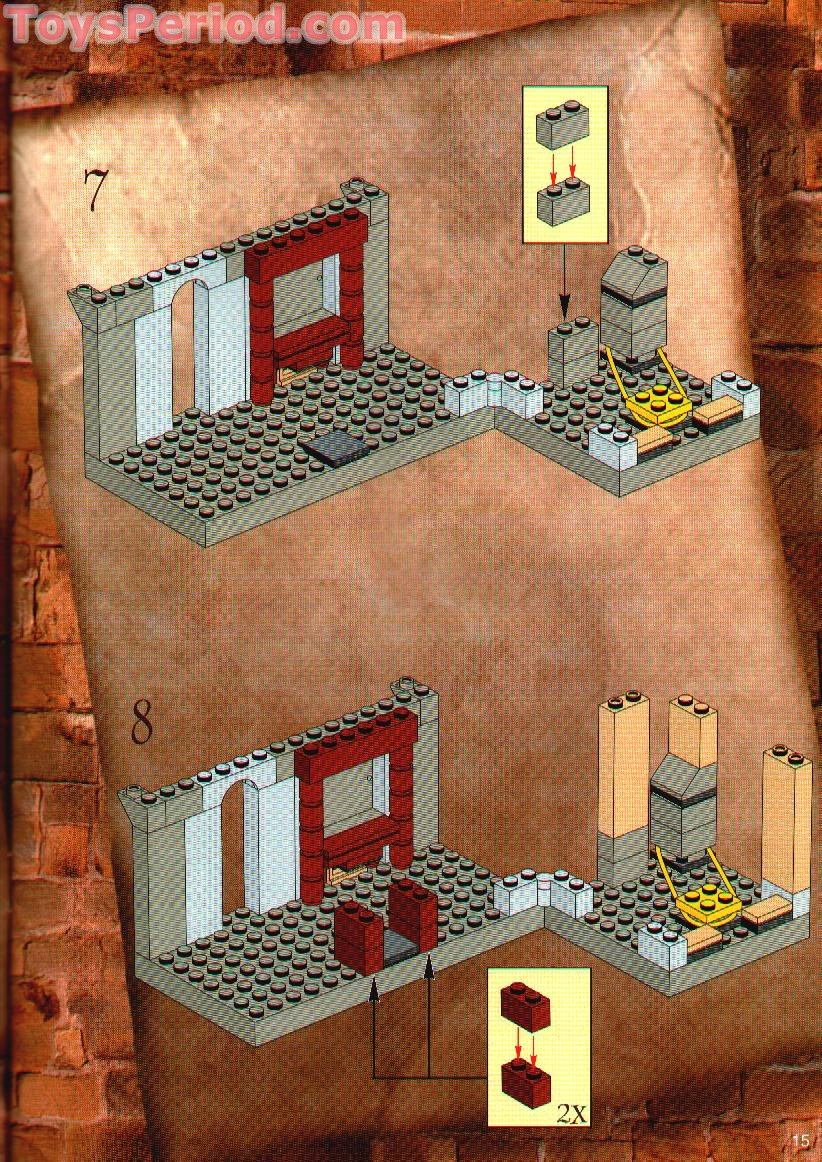 Lego hogwarts castle instructions 4709