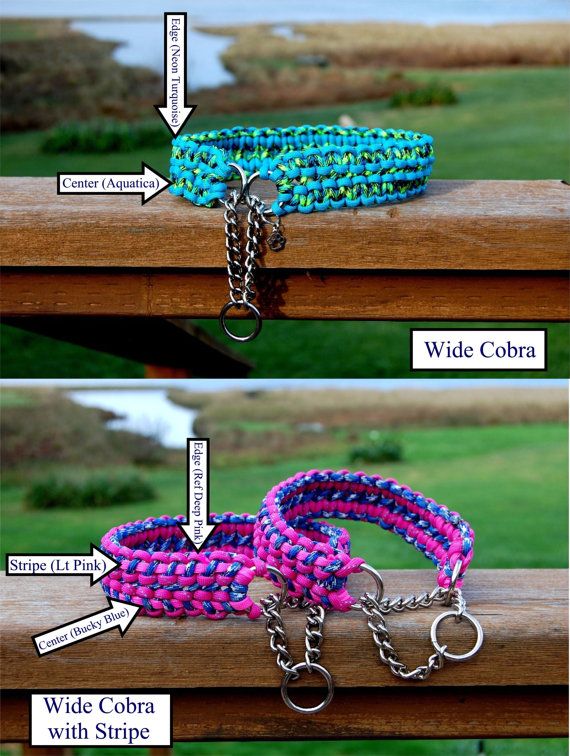 parachute cord dog collar instructions
