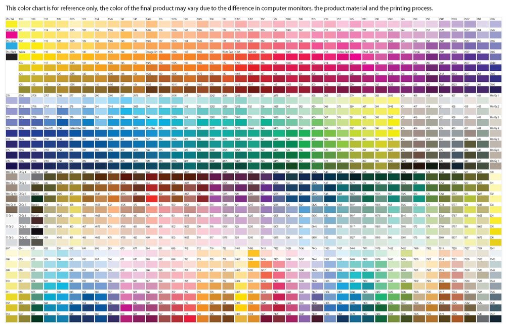 Pantone color chart pdf free download