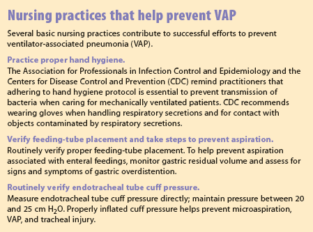 Cdc guidelines for preventing healthcare associated pneumonia