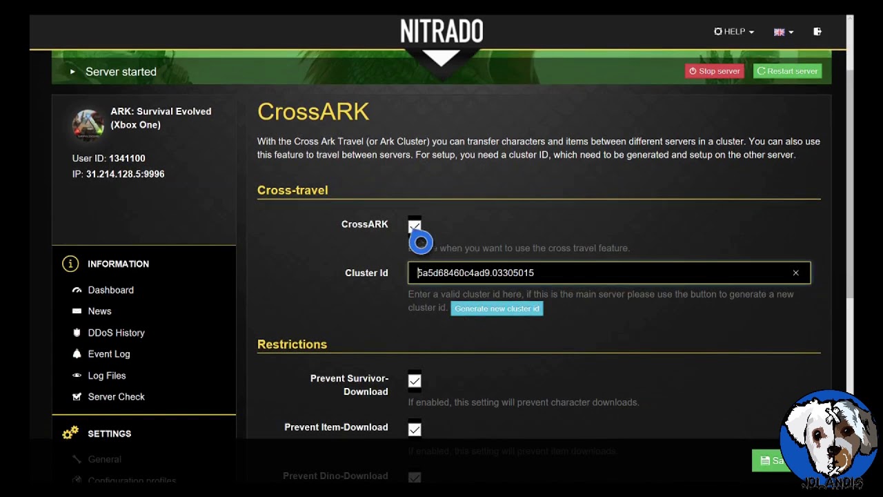 Nitrado how to add server in steam