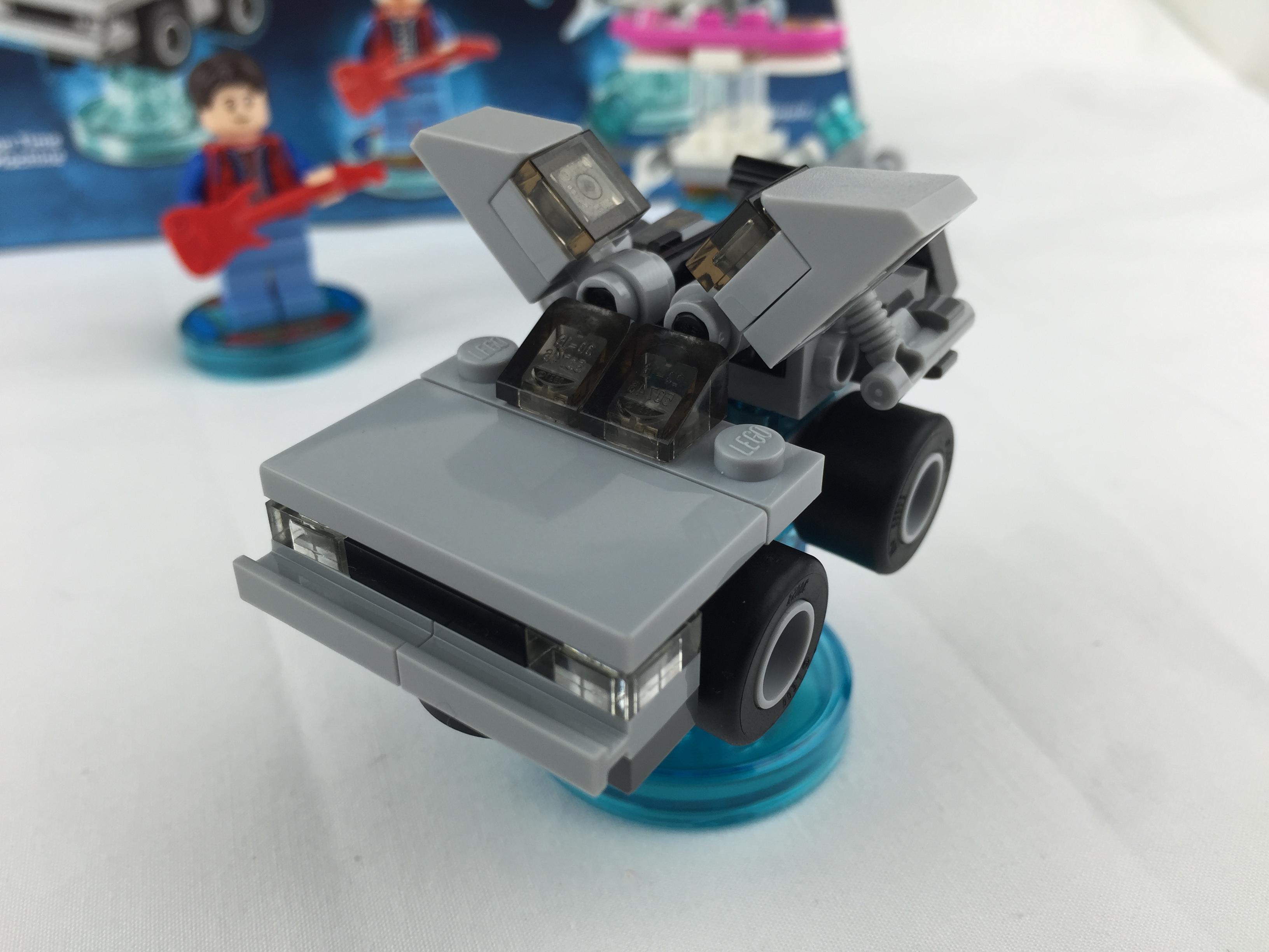 lego dimensions back to the future car instructions