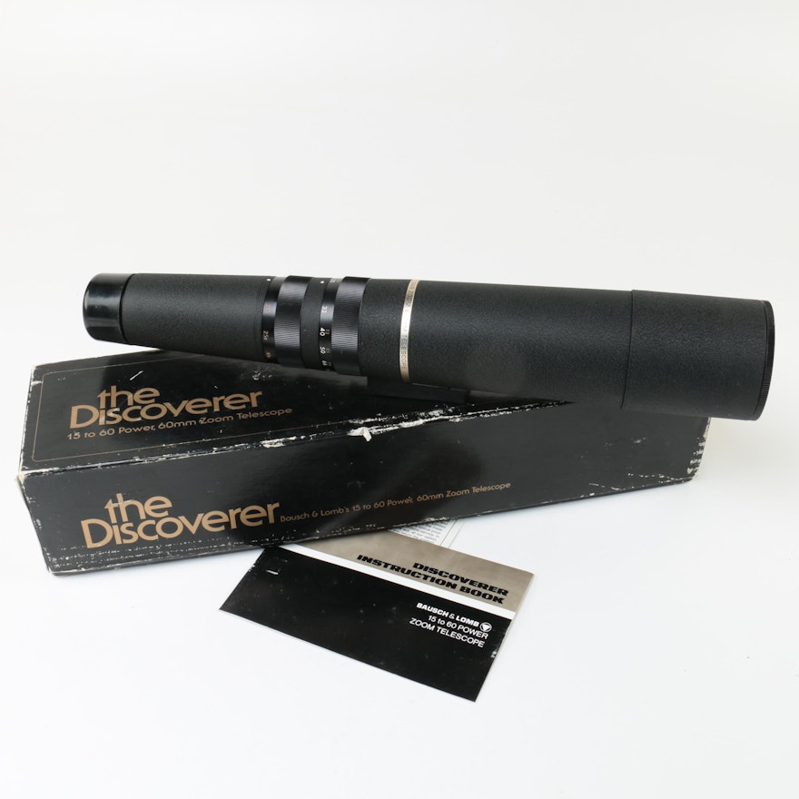 bausch and lomb discoverer zoom telescope manual