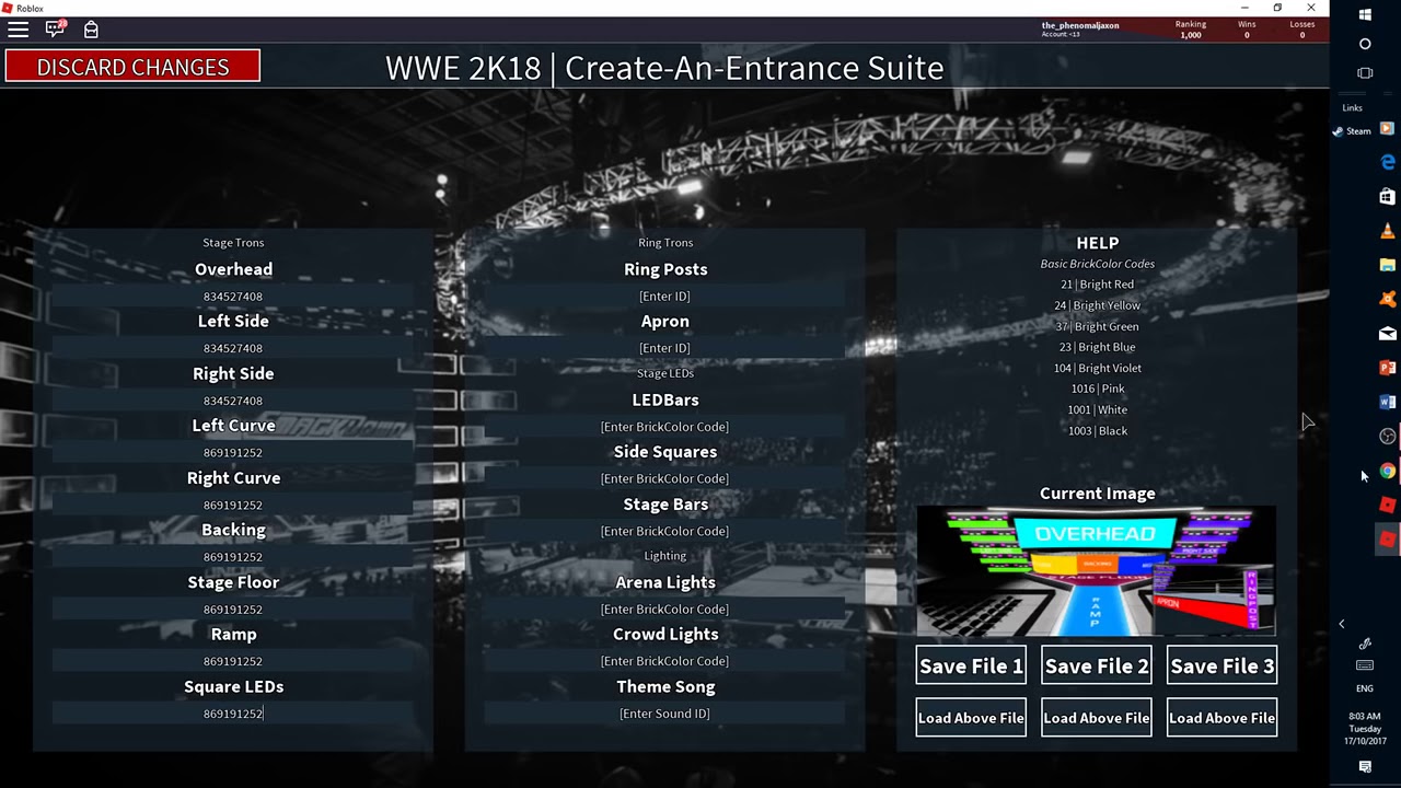 Wwe 2k18 how to turn off created content