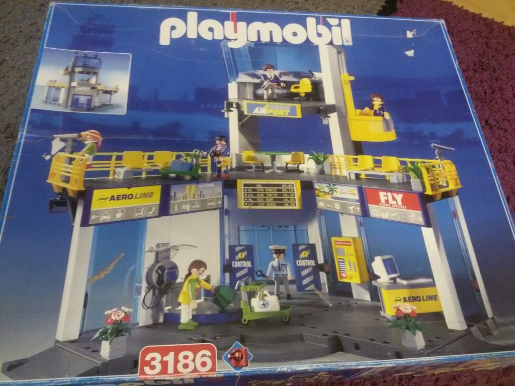 playmobil airport instructions 3186