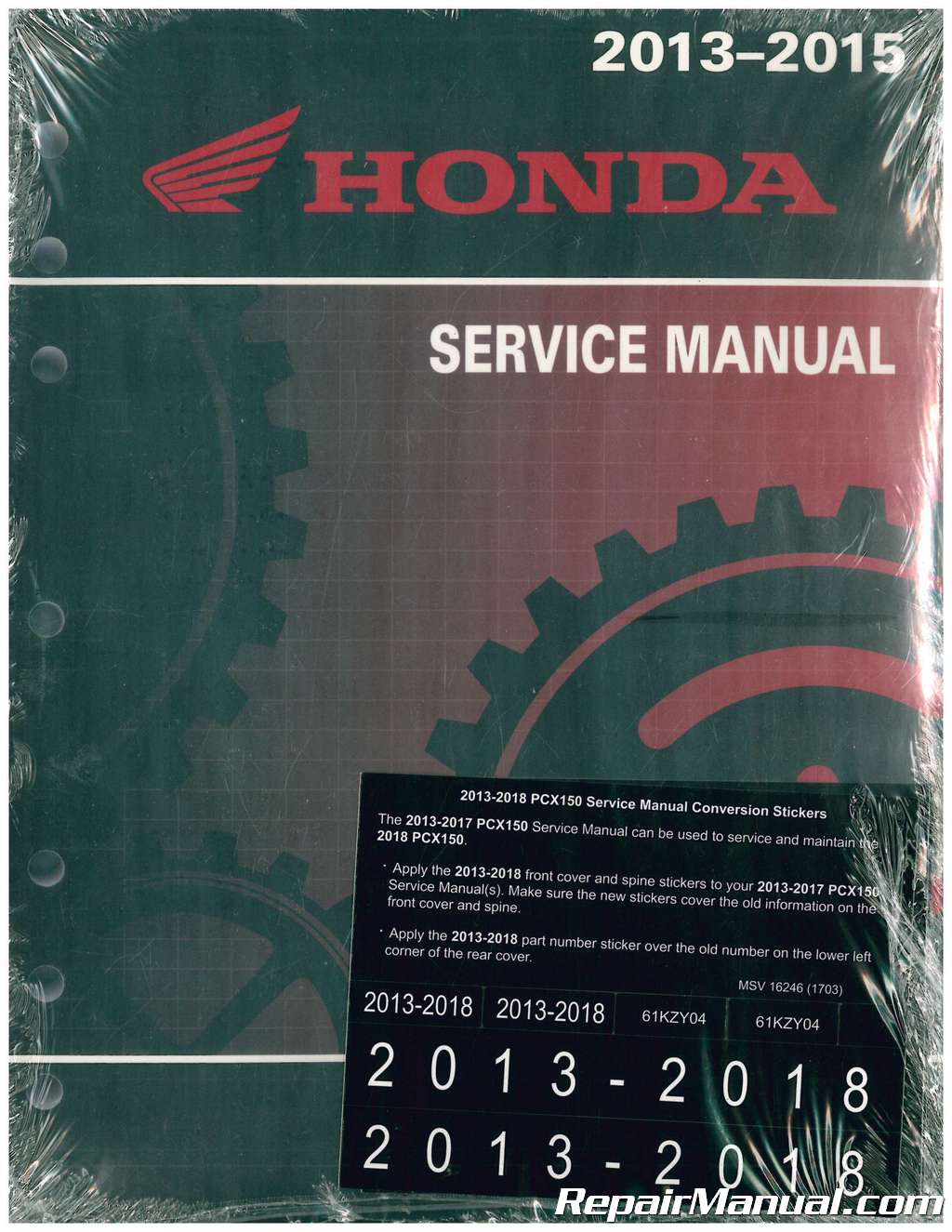 Honda pcx 150 owners manual