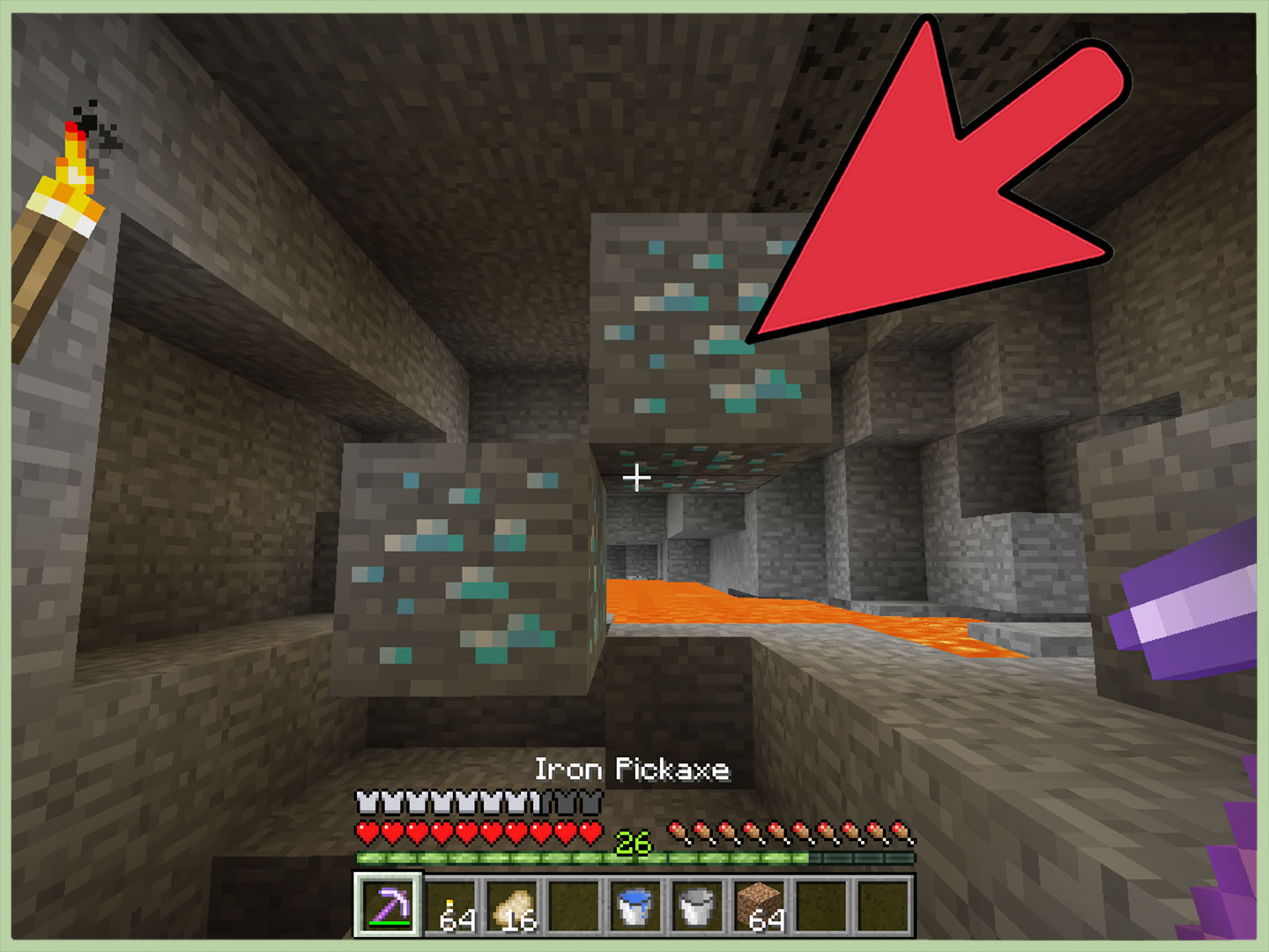 Minecraft how to make diamonds