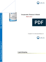Corporate finance cfa level 1 pdf