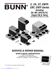 bunn coffee maker repair manual