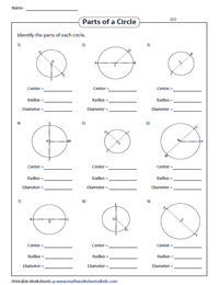 Draw the circle wide chords pdf