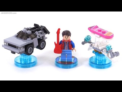 lego dimensions back to the future car instructions