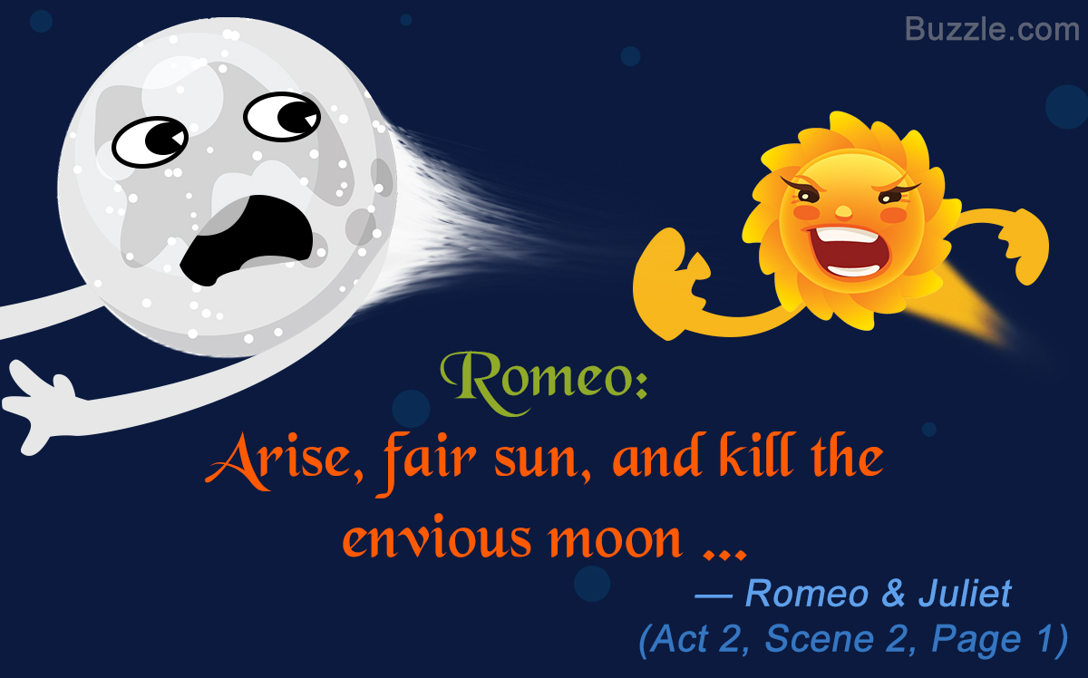 Example of personification in romeo and juliet act 2
