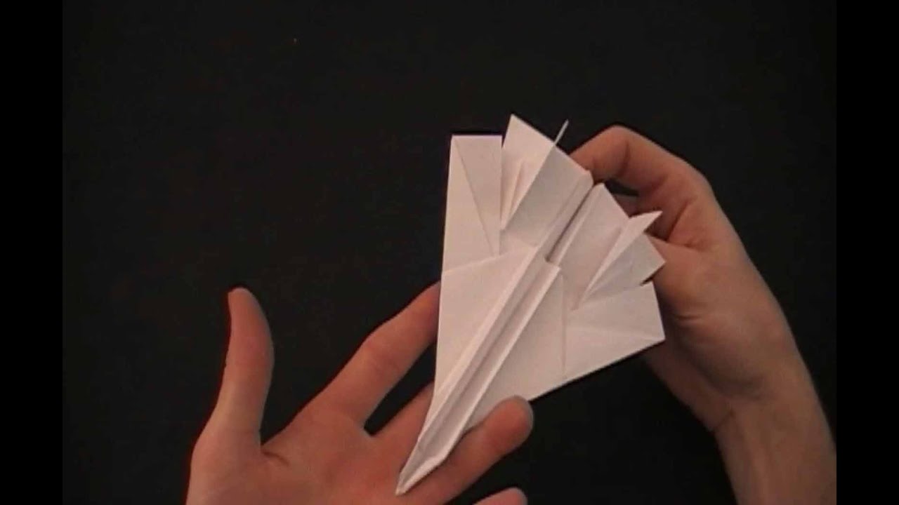 f 14 tomcat paper airplane instructions