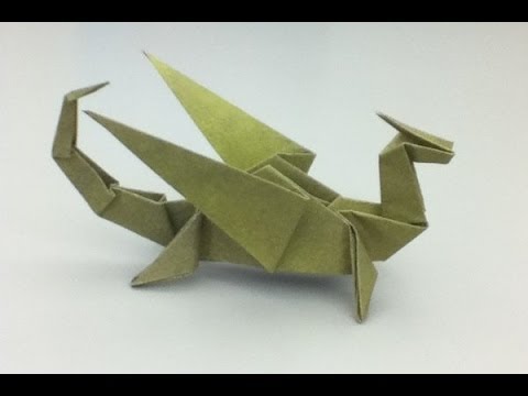 simple origami dragon instructions