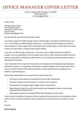 Front office manager resume pdf