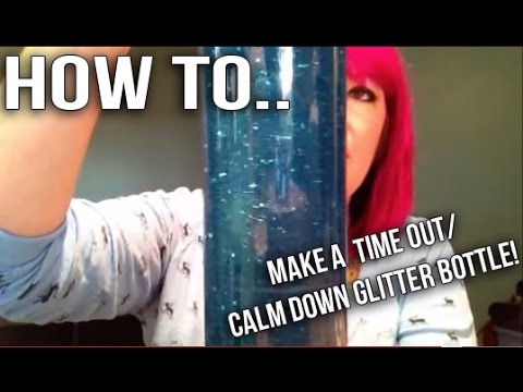 glitter time out bottle instructions