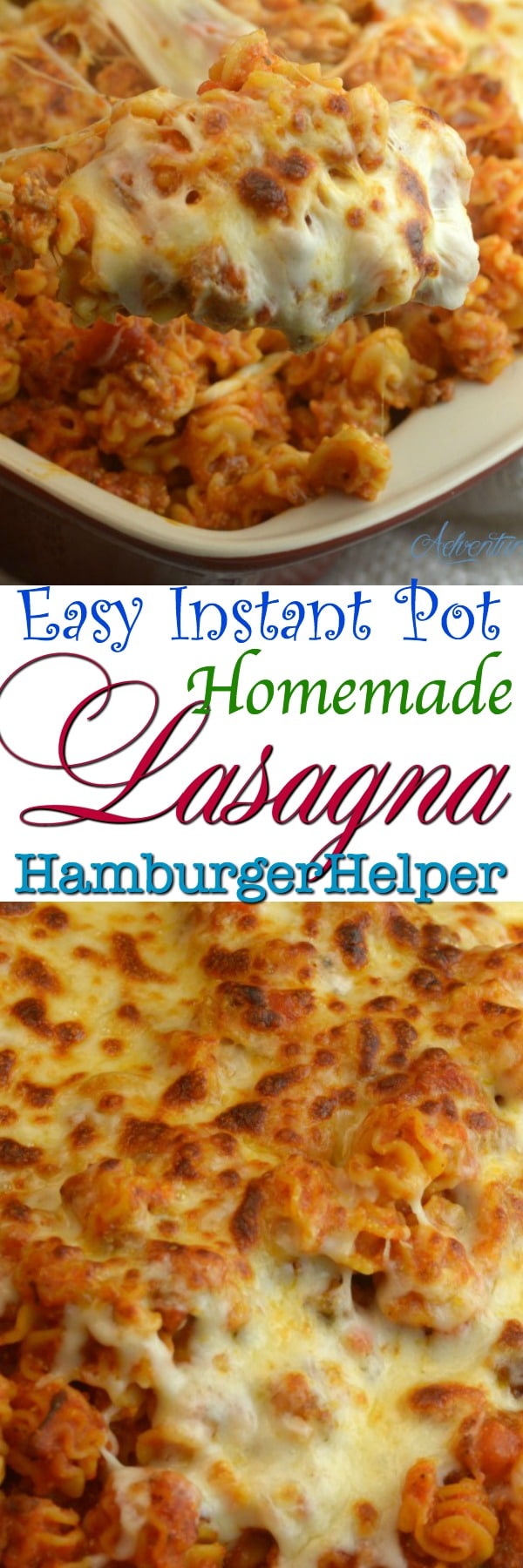 hamburger helper instructions lasagna
