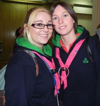 Irelands girl guide unifrorm color