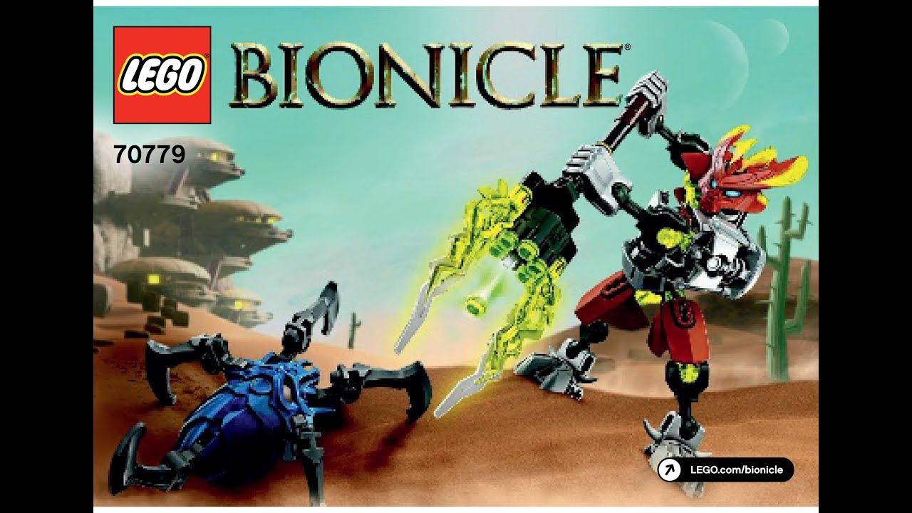 lego bionicle instructions 2015
