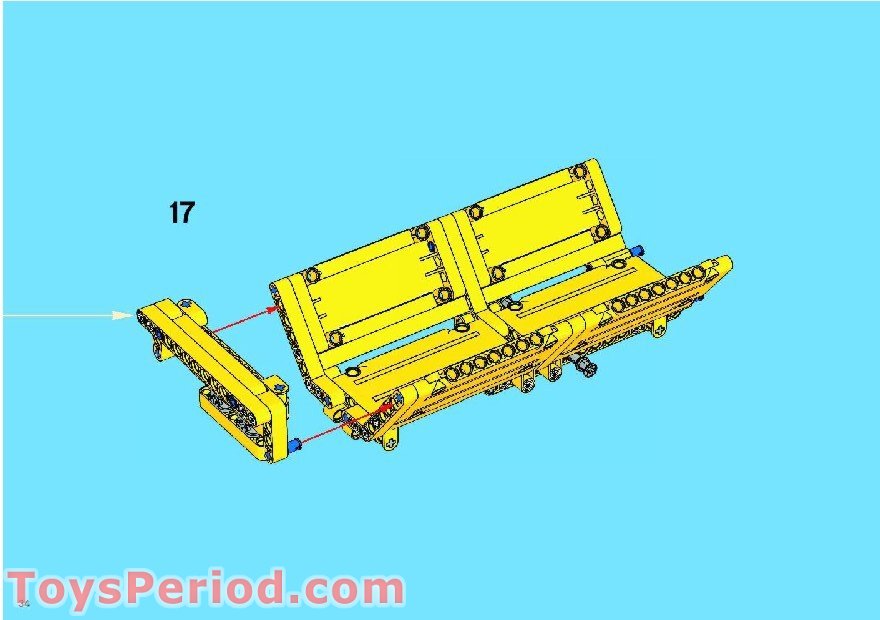 lego technic 8264 b flatbed truck instructions