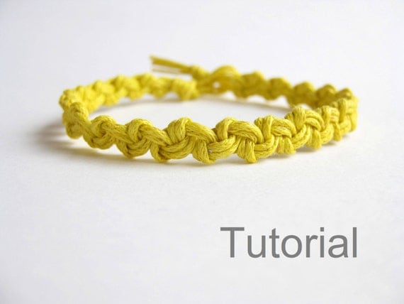 macrame bracelet patterns instructions