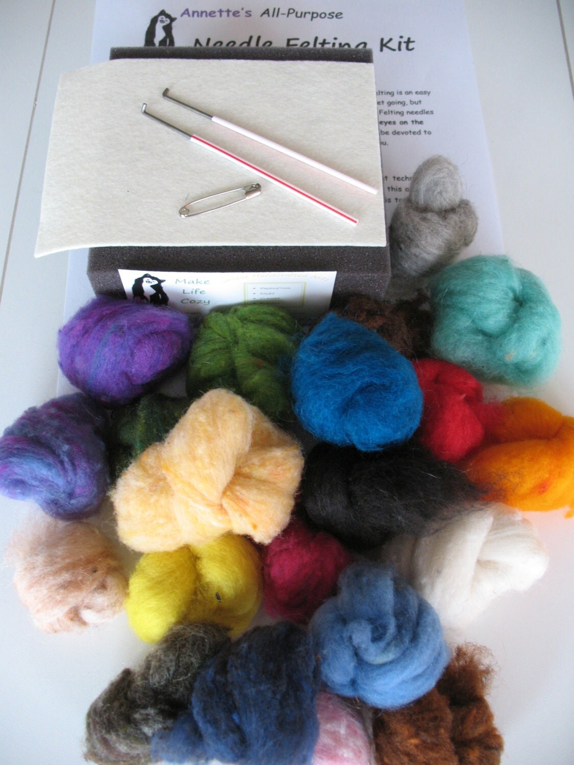 needle felting instructions for beginners