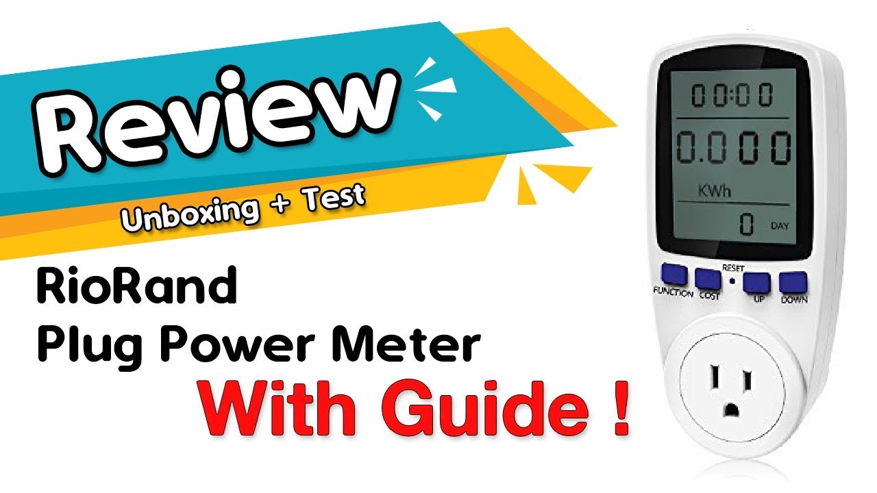 riorand plug power meter manual