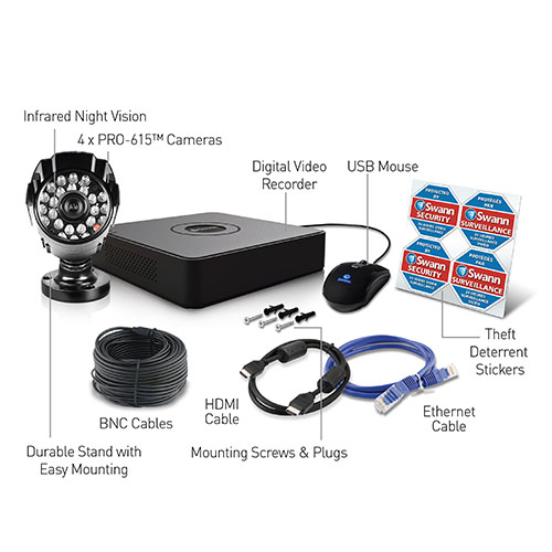 swann red alert dvr video recorder manual