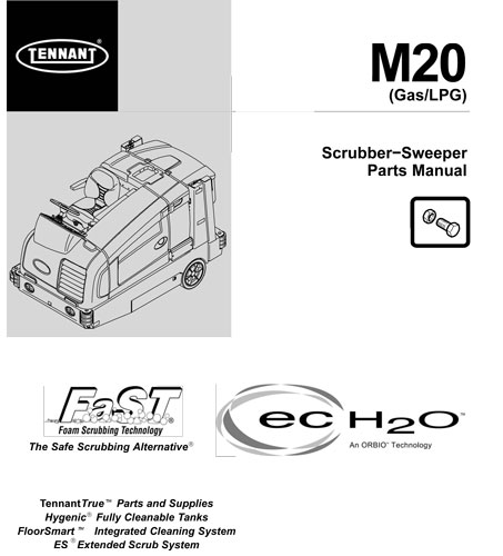 Tennant t3 floor scrubber parts manual