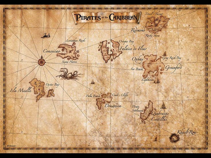 The pirate caribbean hunt how to find treasure island